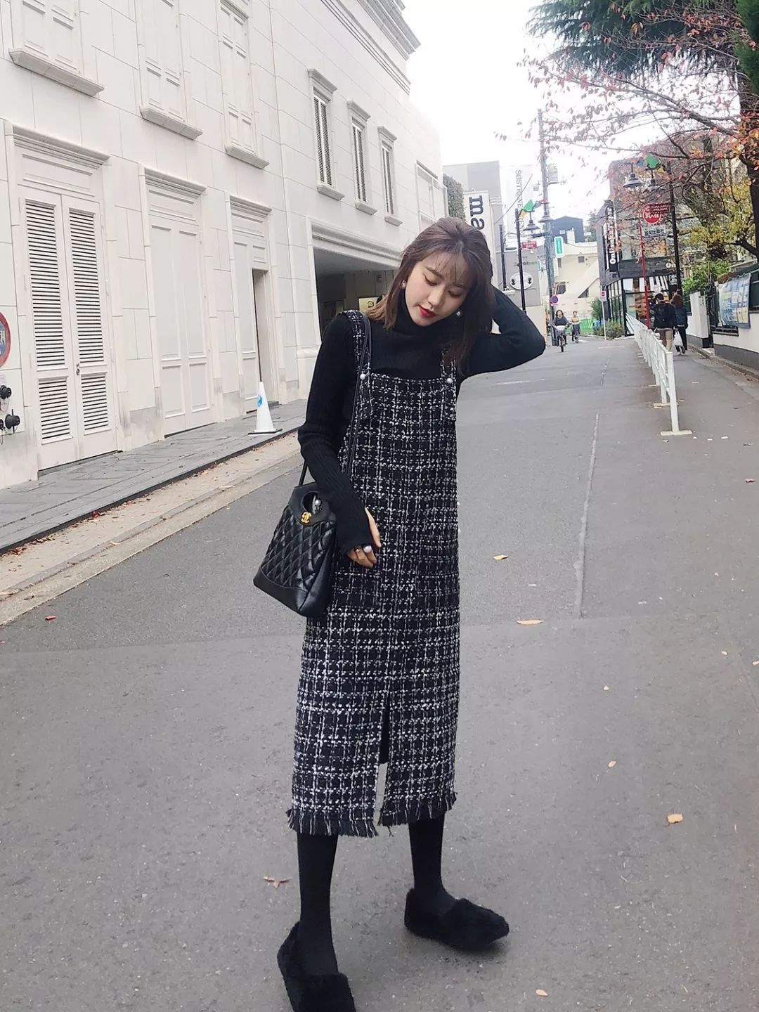 最全裙子搭配技巧,冬天穿长款裙子的穿搭技巧