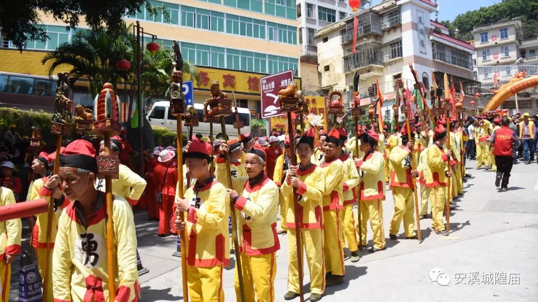 福建安溪迎神巡游,迎新年社火巡游展演