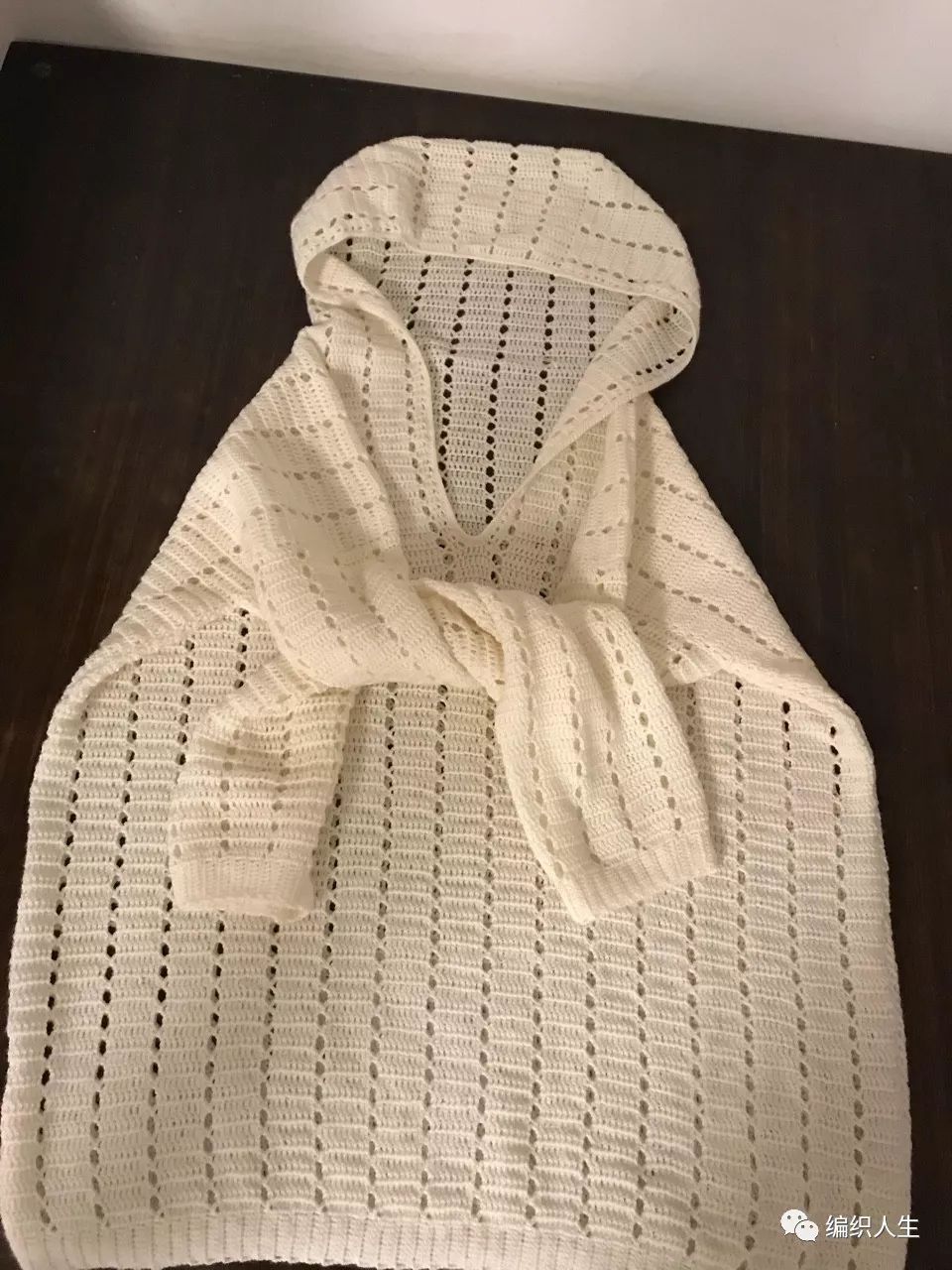 情侣连帽毛衣,女士冬季套头毛衣钩针全过程教程