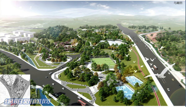 绵阳彩虹运动公园二期,绵阳东山运动公园