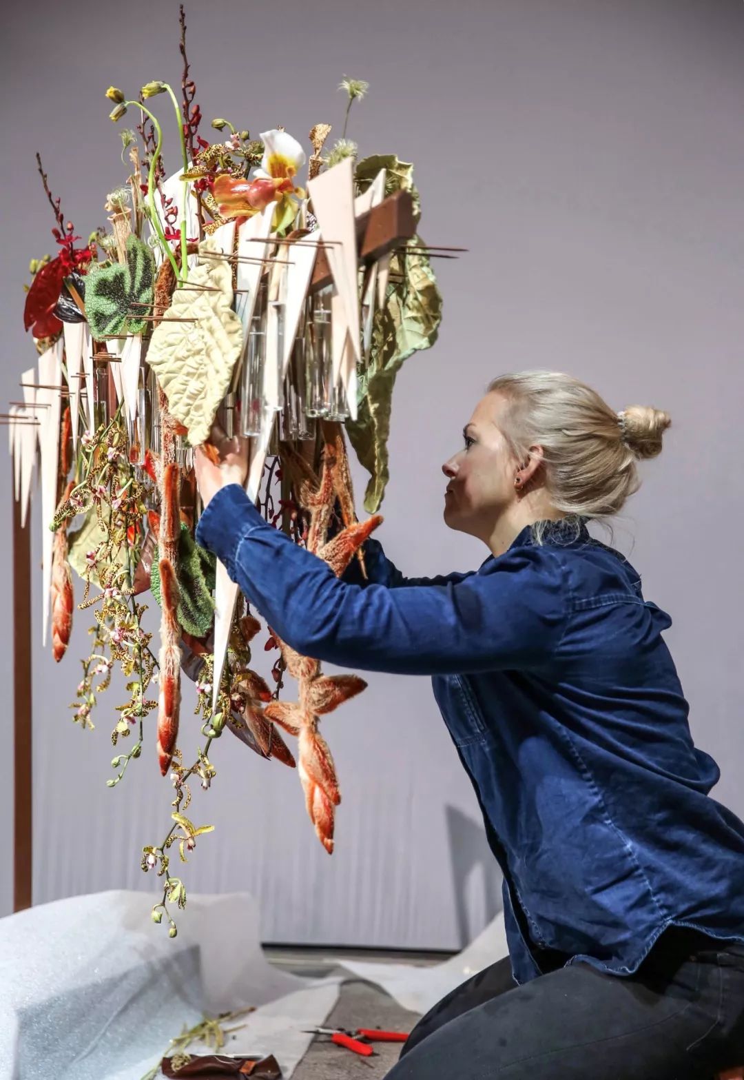 花艺国际比赛视频,2019美国费城花艺世界杯