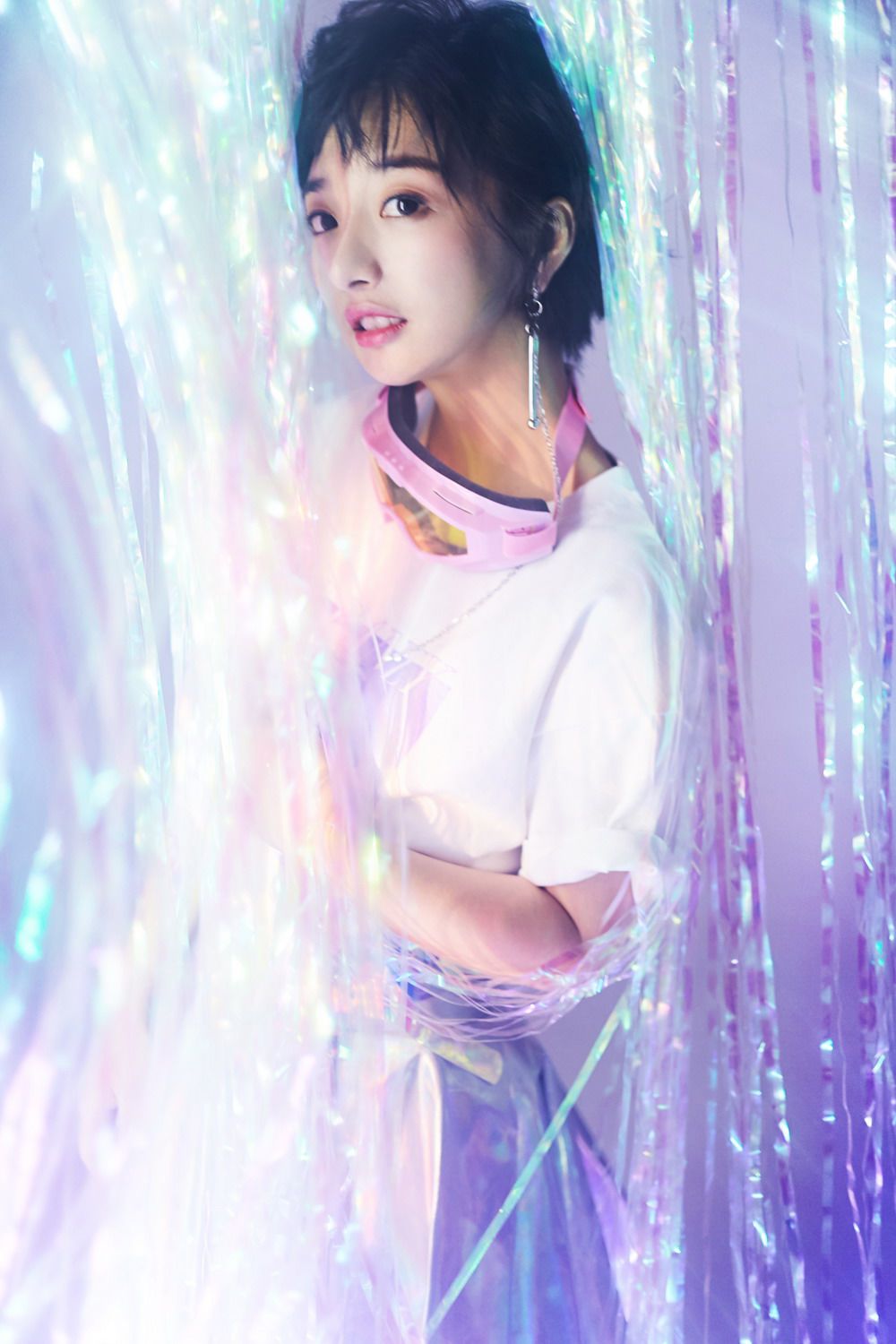 拍照蒸汽波,蒸汽波人像拍照