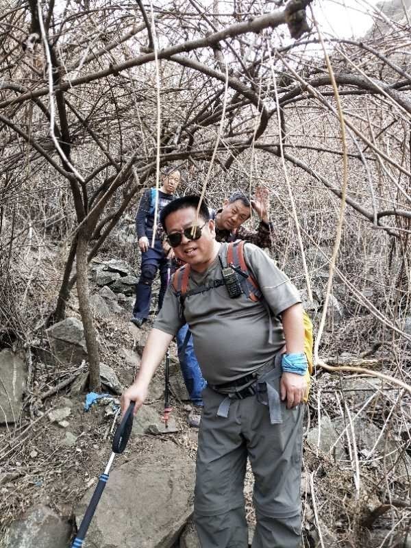 济南梯子山穿越徒步攻略,长清梯子山一日游最佳路线图