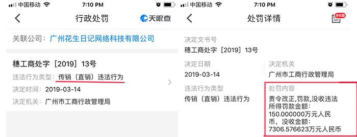 花生日记涉传销,花生日记算传销吗