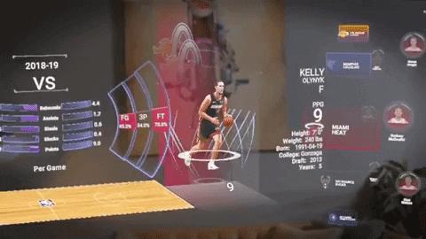 MagicLeap应用程序更新：支持实时更新NBA赛事直播和球员比较统计