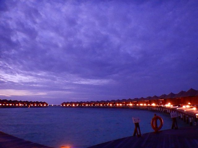 日出日落，风雨相陪，像素拍不出的美——马代可可波杜希蒂，升级超豪水的幸运鹅