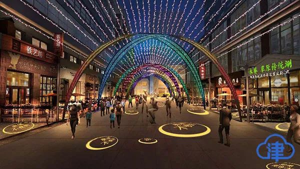城事｜天津又多一处网红打卡地，时代奥城夜市6月底开街！来看看有何好吃好玩的！