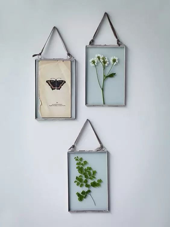 干花制作手工画,做手工diy干花