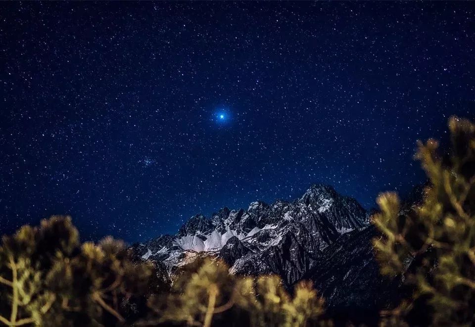 丽江最美小众拍照地,丽江古城星空摄影