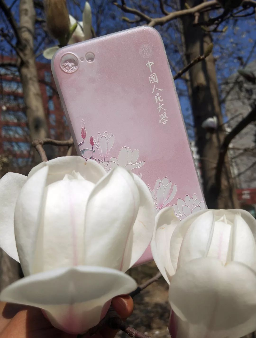 RUC玉兰花手机壳|掌心留存，玉兰芳香