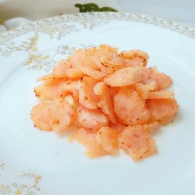 虾丸宝宝辅食的做法,辅食炒虾丸的家常做法