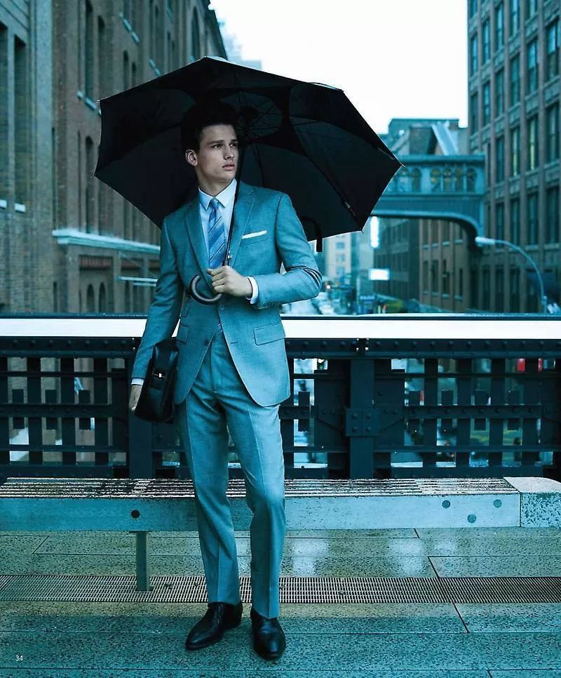 *裤内**都晒不干的梅雨季，江浙沪男人如何保持体面？丨基本款