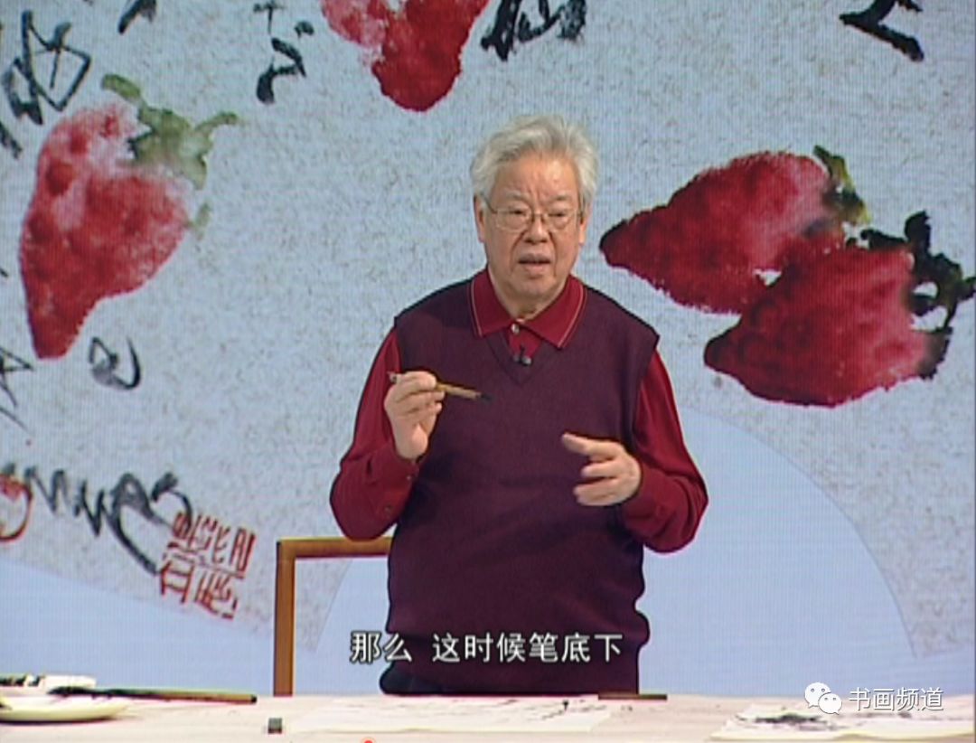 张立辰花鸟画教学系列视频,画家张立辰国画写意作品欣赏