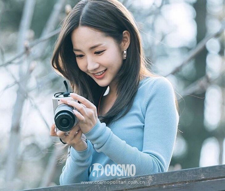 朴敏英healer同款针织衫,朴敏英穿高领毛衣图片