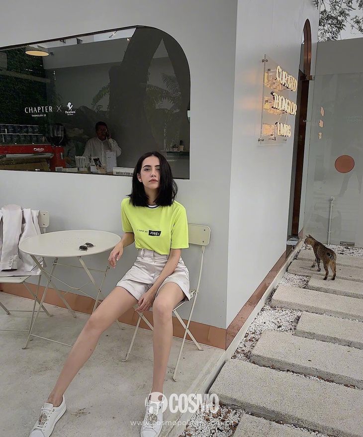 洪欣时尚穿搭,52岁洪欣日不落蔡依林