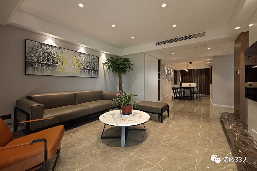 电视墙整面柜带隐形门小户型,四室高级感隐形门电视墙