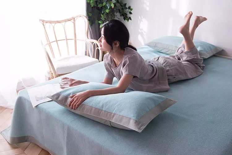 夏季韩版纯棉老粗布凉席,纯棉轻奢凉席