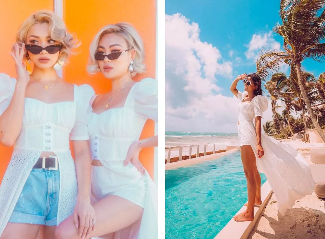 值得推荐法式裙子,美美的裙装