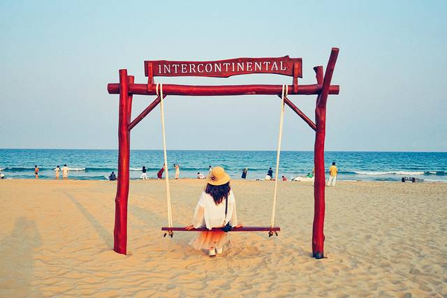 夏威夷之旅蔚蓝色的海,东方夏威夷海洋之心