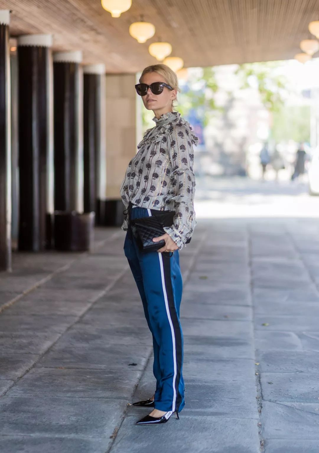 优雅而迷人的雪纺衫,减龄宽松型雪纺衫