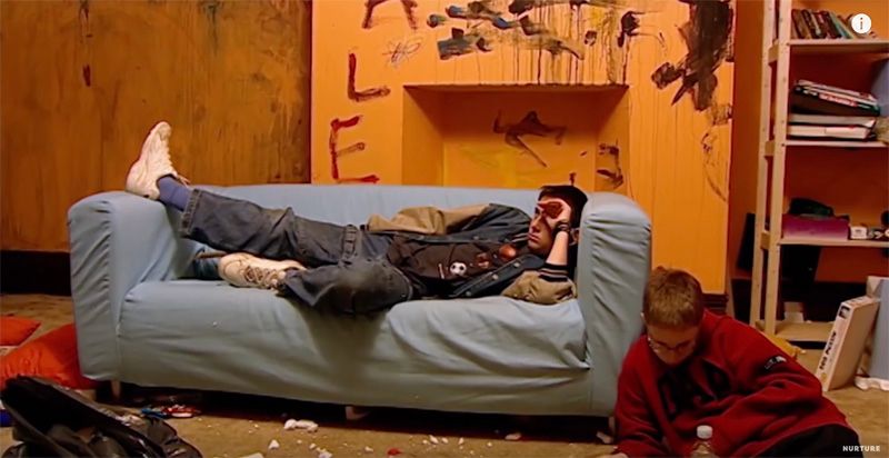 没有大人只有孩子一起住,没大人管的小孩