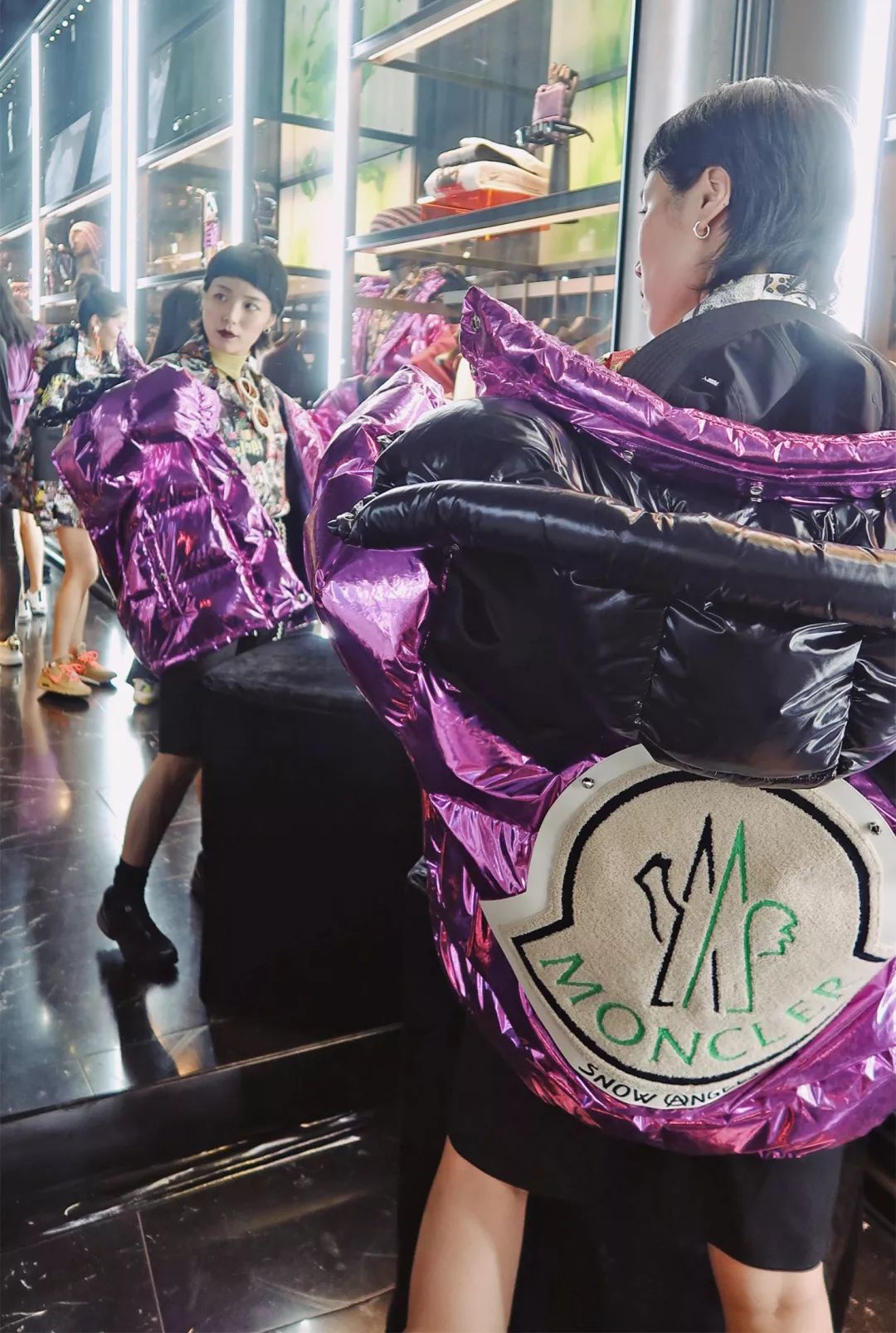 今年最新款的羽绒衫,日常休闲版大长羽绒衫