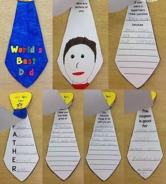 父亲节礼物手工贺卡简单有惊喜,父亲节手工花小礼物简单又漂亮