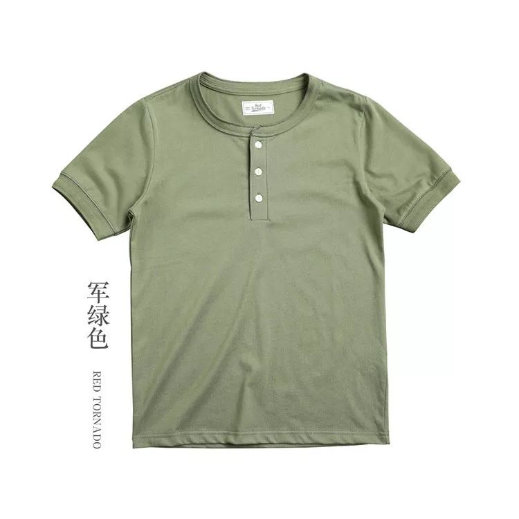 亨利领冬款,穿上就有肌肉感的亨利衫