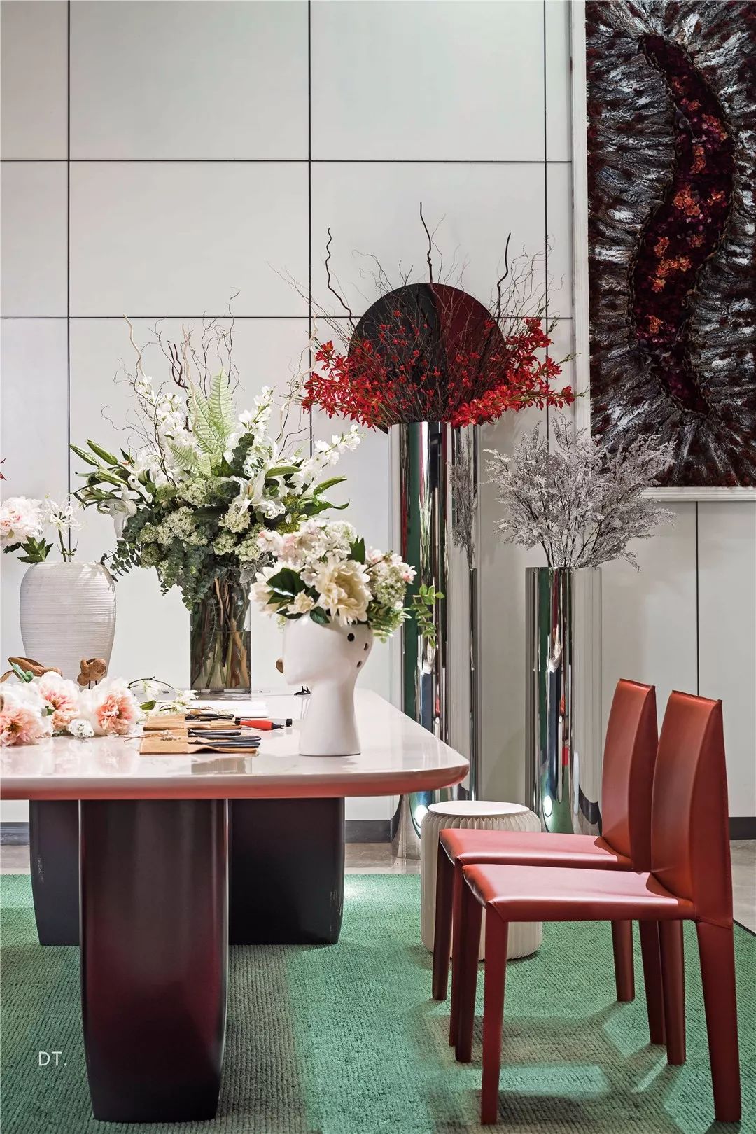 是墨,非墨|500㎡新中式样板房