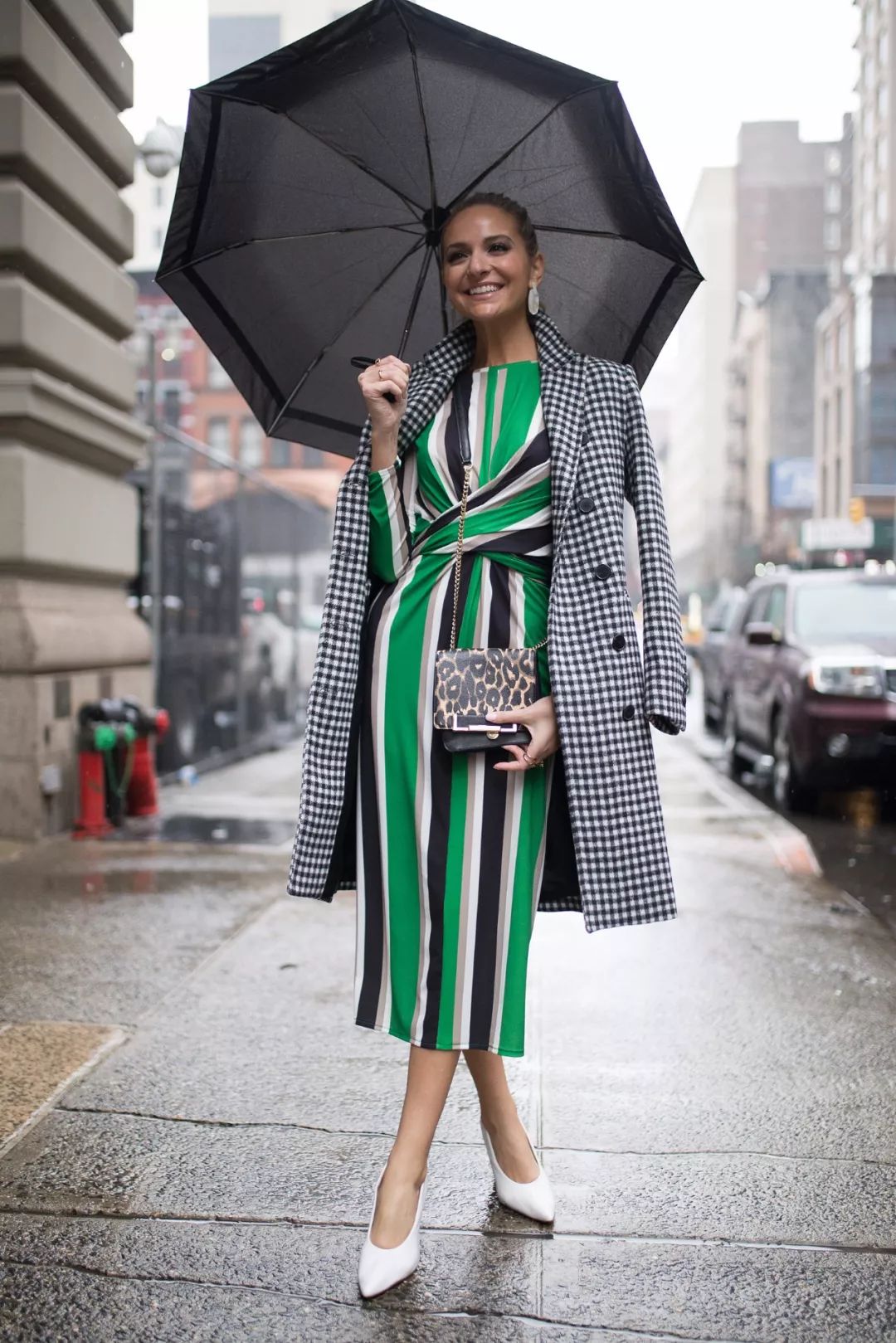 印花人物连衣裙,印花连衣裙到脚踝超长款