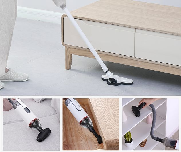 无绳便携式吸尘器,不用充电的家用小型吸尘器
