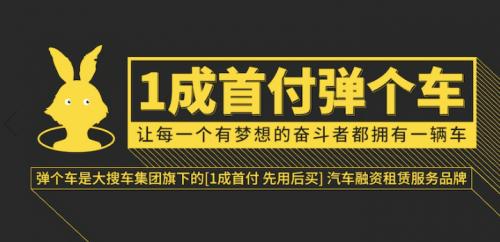 好的以租代购购车,弹个车分期购车流程