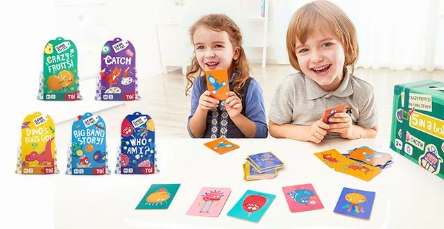 低价拼团丨TOI旅行套装，五款经典桌游，让孩子享受游戏乐趣的同时，还能提高思维力