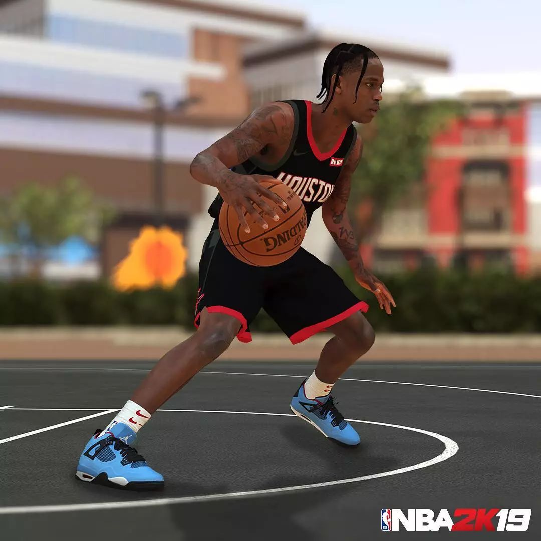 姑娘们，把NBA2K里的鞋拉出来溜溜