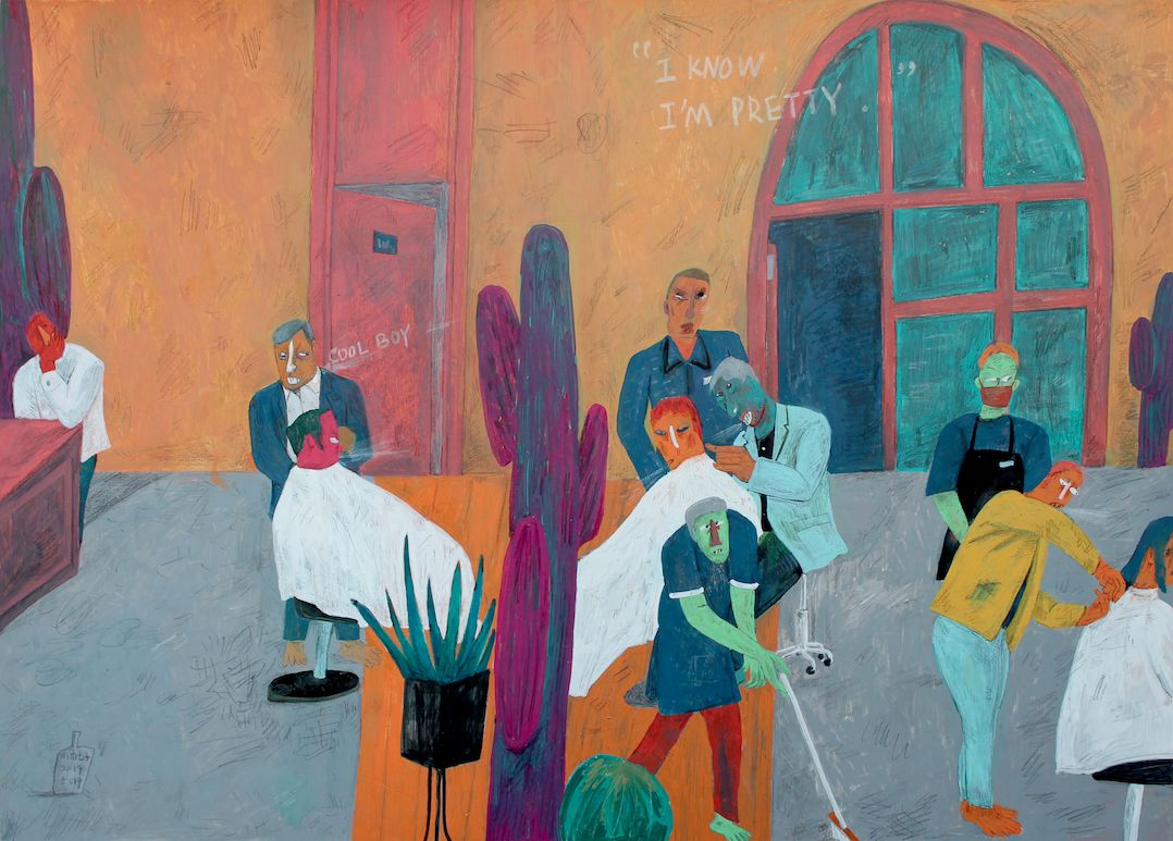 下周五开课！综合材料「生活手绘」插画10节课报名啦！不同材料碰撞出的创作与应用