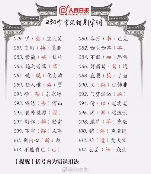 搞笑的错别字有哪些,你见过最搞笑的字