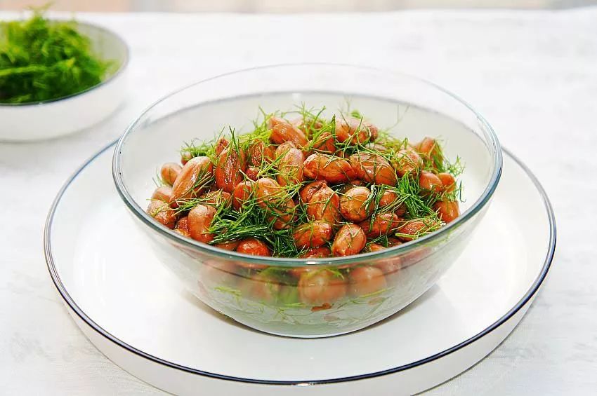 茴香花生米凉拌,茴香油炸花生米