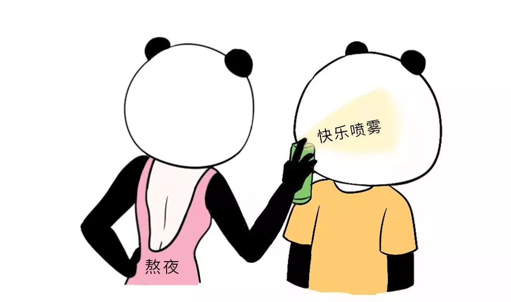 漫画科普：小剧场--熬夜时身体里在上演哪些好戏？