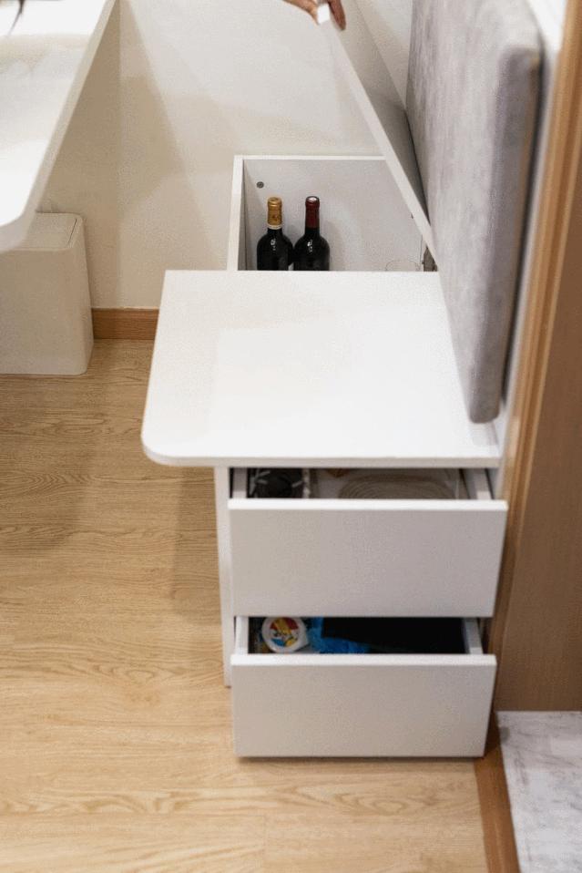 124平米小户型精装房改造,高级感二手房改造案例