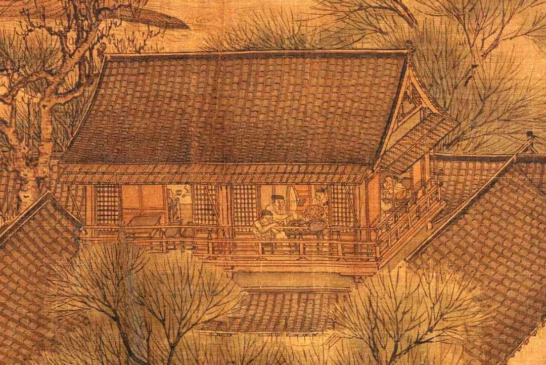 宋画中的文人形象,描绘宋人生活的画