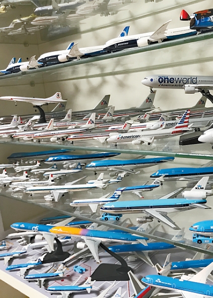 飞机模型收藏者,飞机模型收藏最多的人