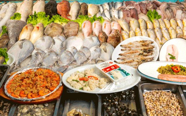 搬来个舟山「海鲜市场」!佛手、胭脂、大米鱼…你爱吃的海鲜从挑到做全get