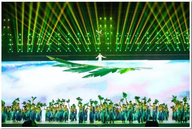 黄冈校运会开幕式入场表演,美爆了黄冈市五运会开幕式