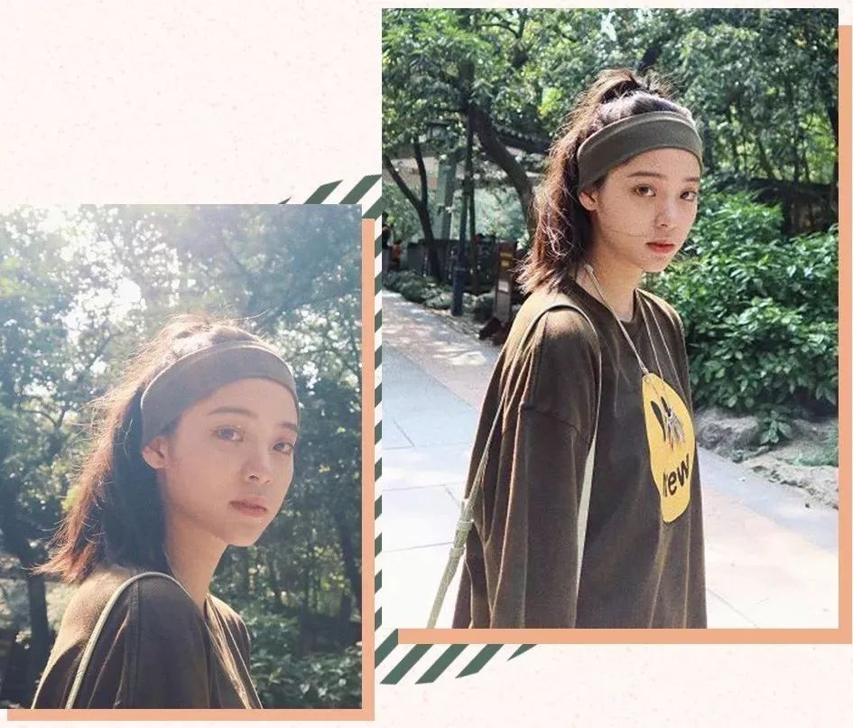 流行的发型发带,最近流行发带发型