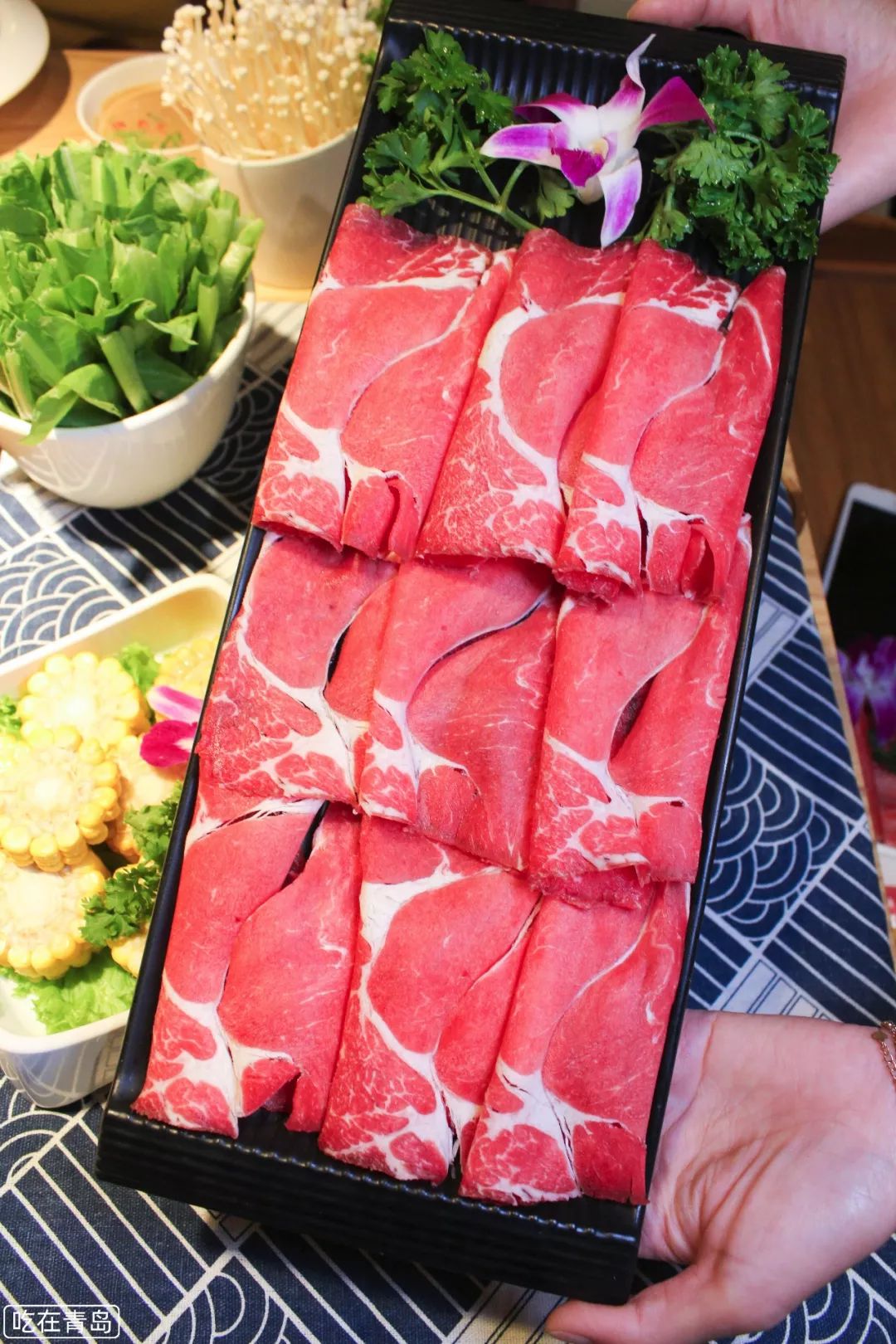 青岛牛肉火锅推荐,鲜牛肉牛排海鲜火锅