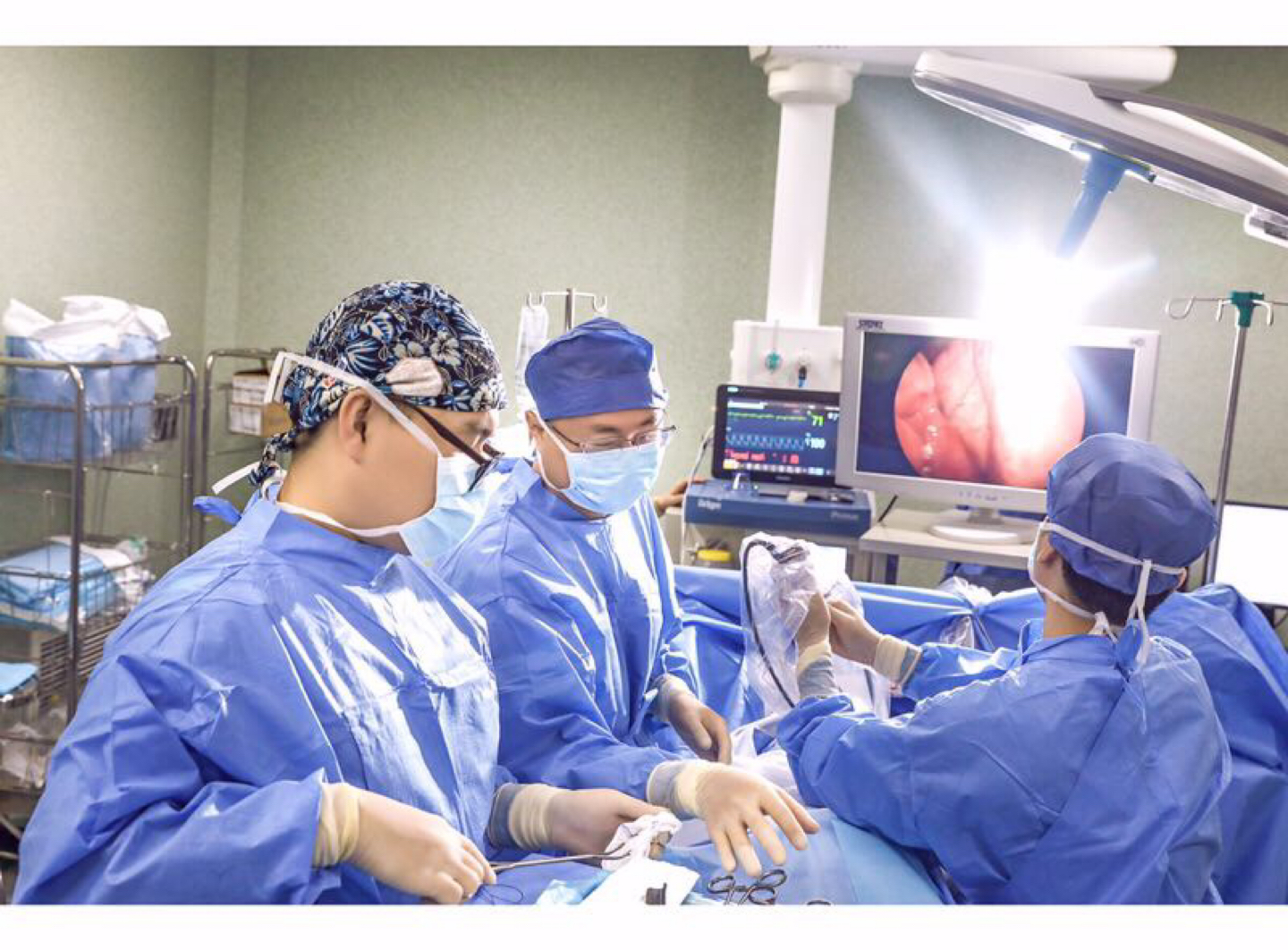 肺部手术第一天,肺科医院日间病房