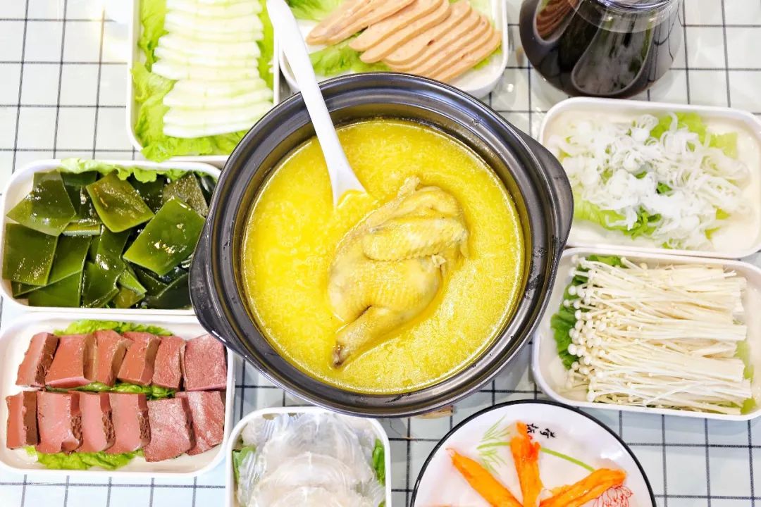 港式金汤花胶鸡加热即食800克,港式金汤花胶鸡抖音团购套餐