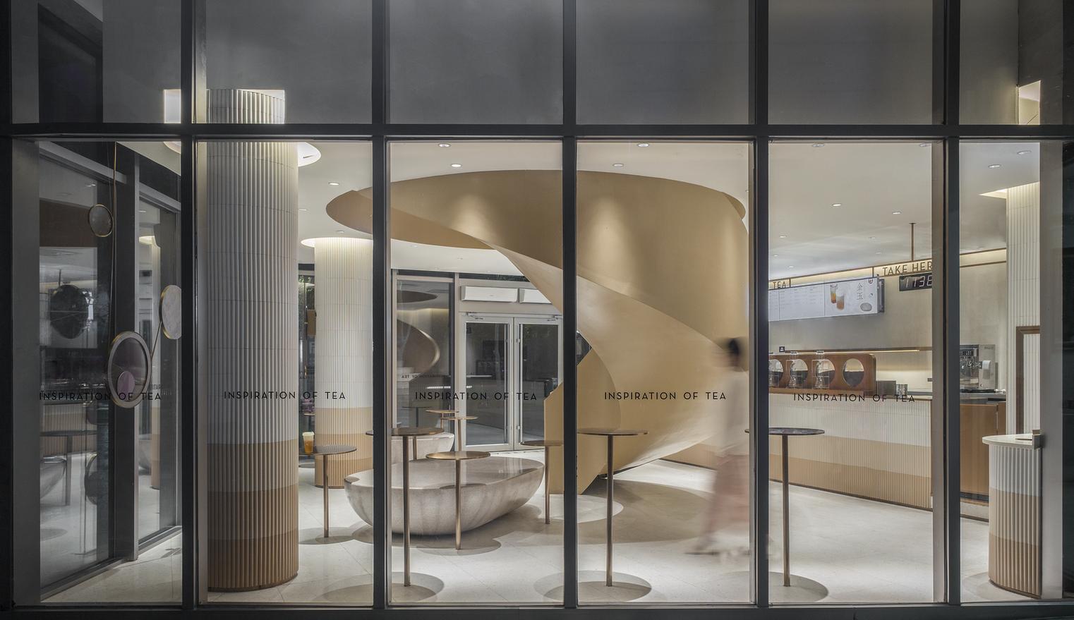 知识的力量喜茶门店设计合辑,立品喜茶