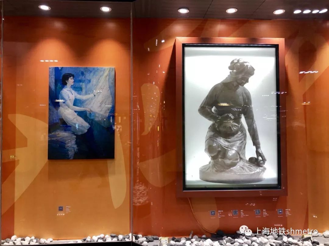 【时代风华】陕西南路站文化长廊：从艺术中窥见国家发展历史