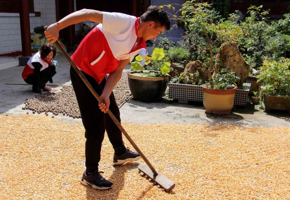 新时代文明实践情暖夕阳红,新时代文明实践者图片